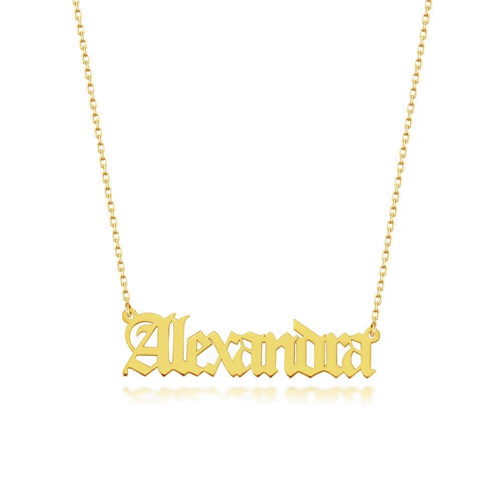 Naamketting - Gotische variant