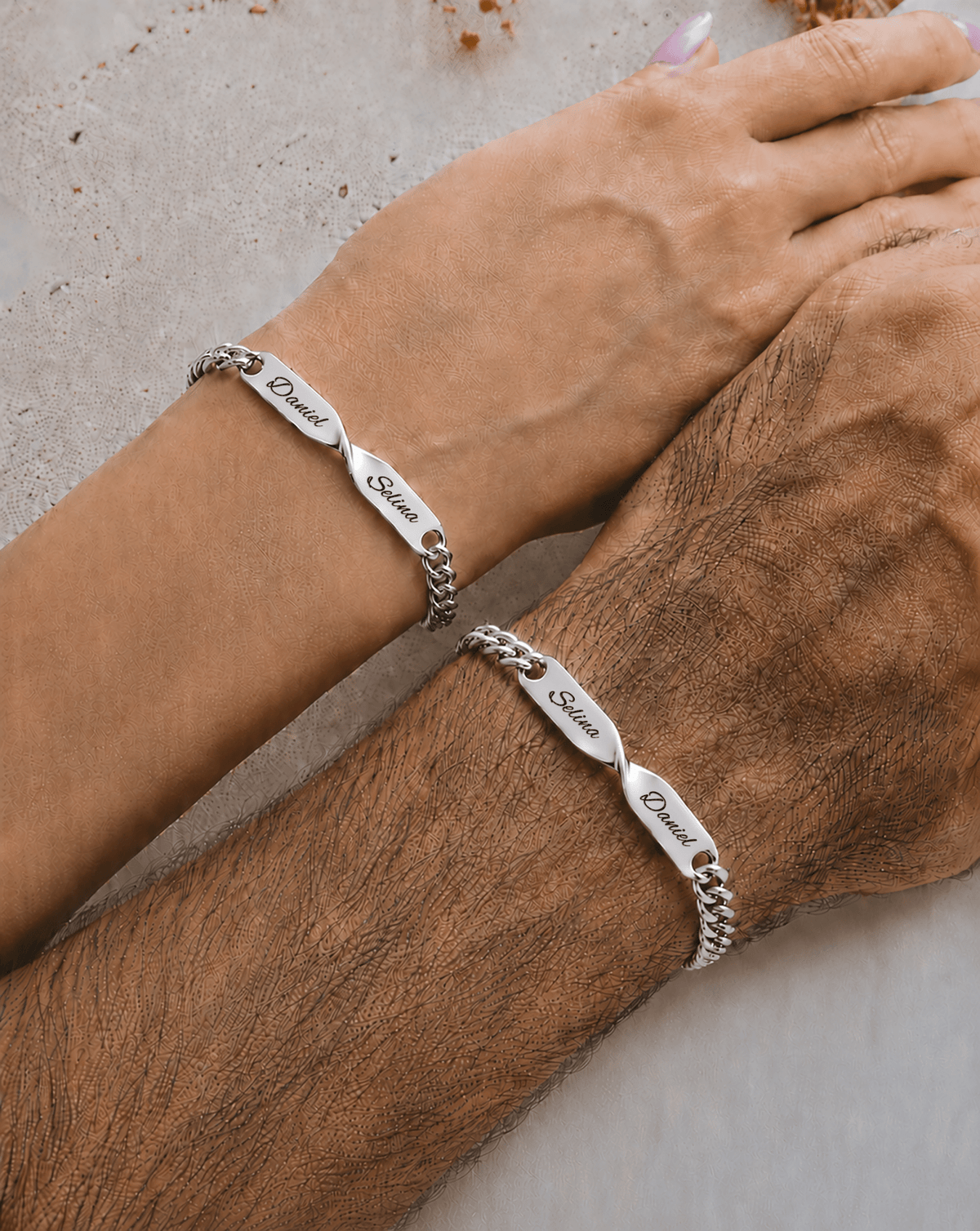 Eternal Partnerarmband mit Gravur - OTANTO
