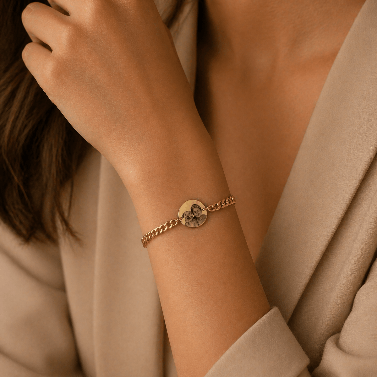 Fotogravur Armband Damen - OTANTO