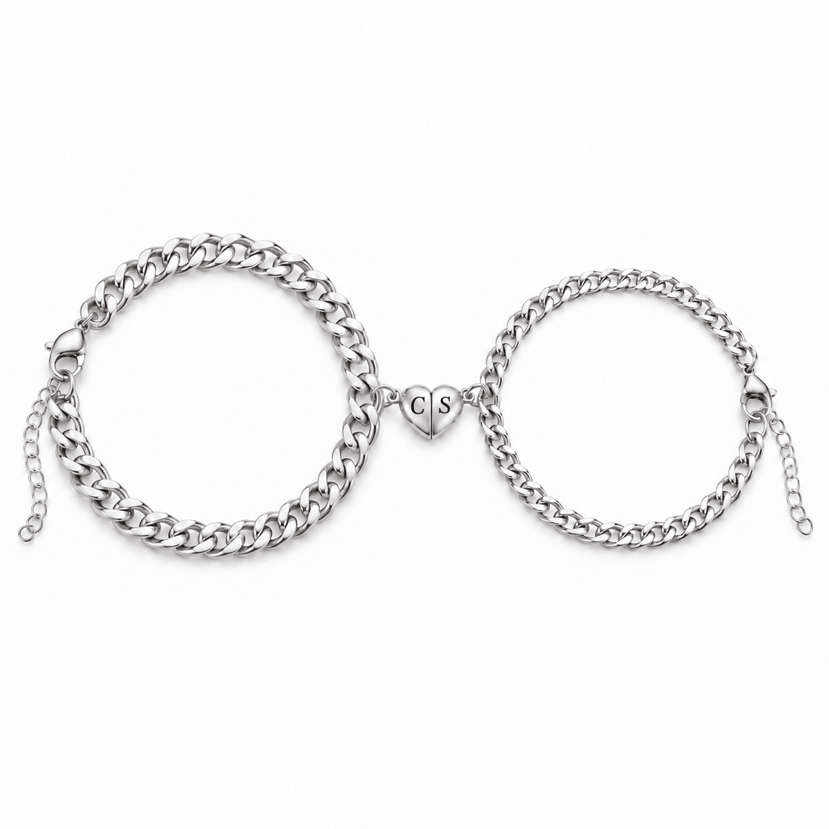 Magnetische Herz Partnerarmbänder - OTANTO