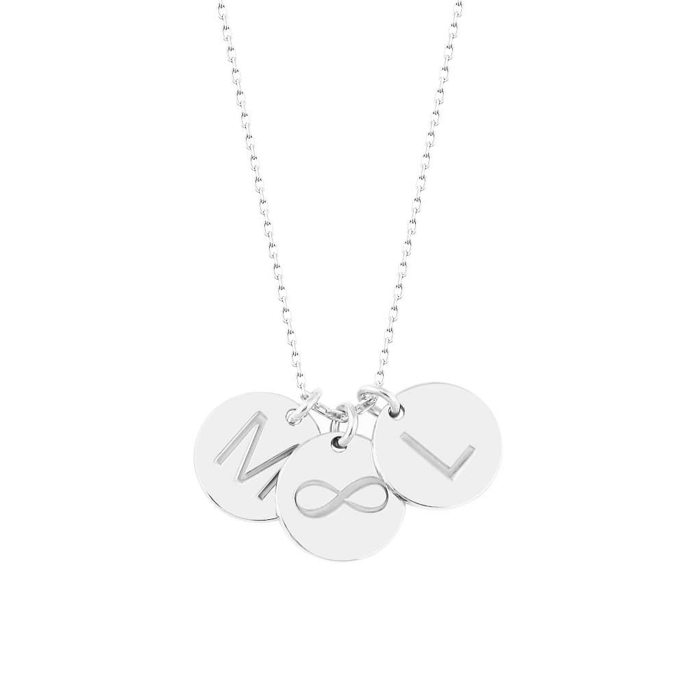 Plättchen familieketting