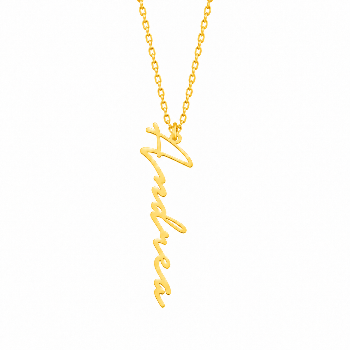 Naamketting - Variant Handtekening