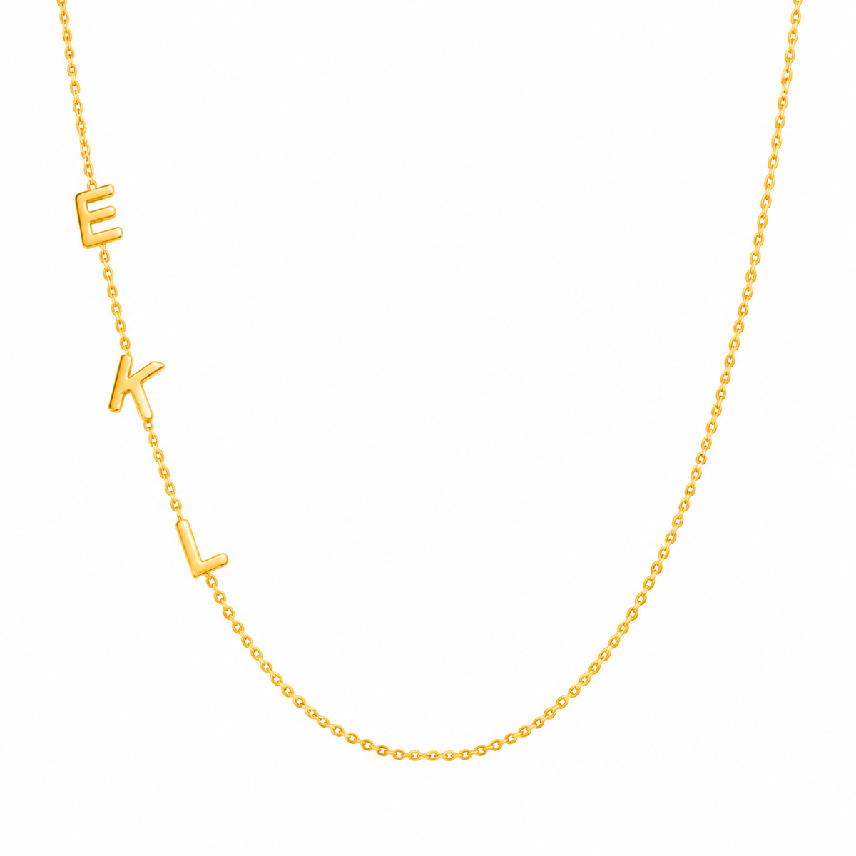 Zijletters naamketting
