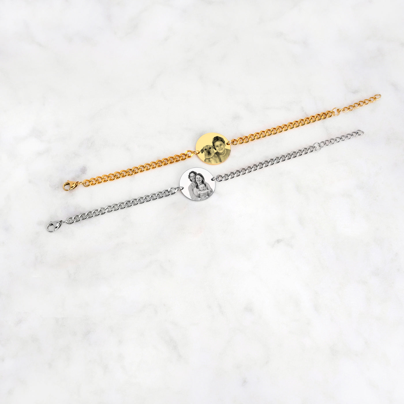 Fotogravur Armband Damen