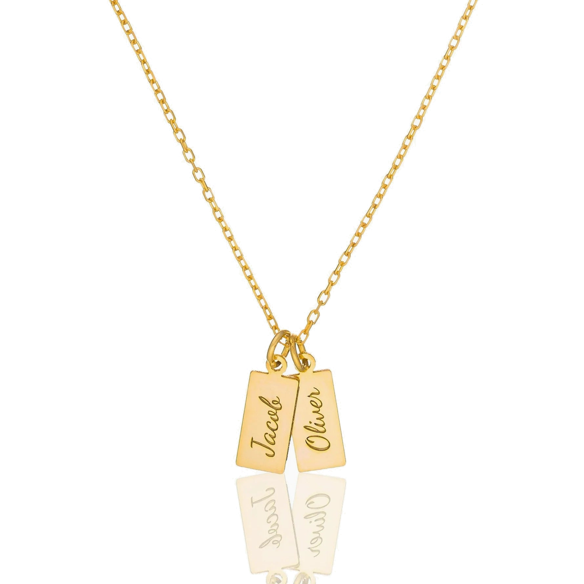 Bar hanger ketting met naam