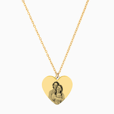 Necklace Photo Engraving