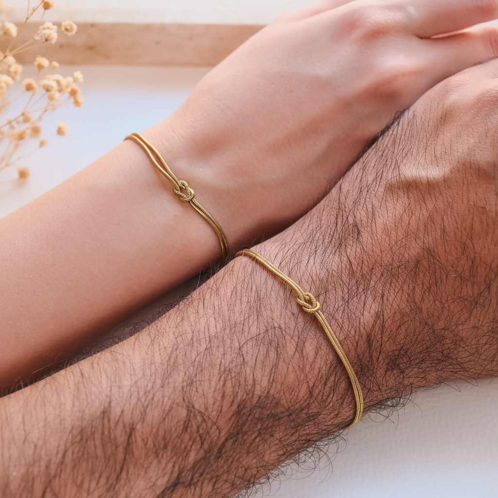 Liebesknoten Armband