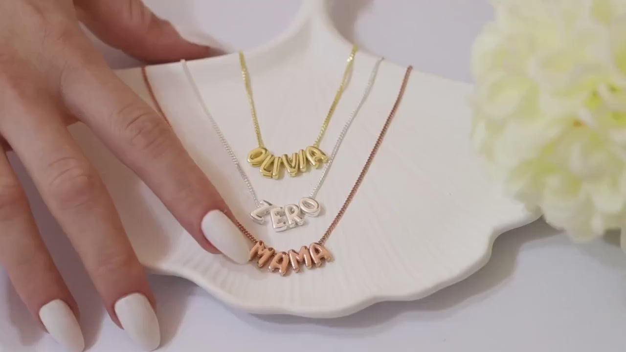 Naamketting - Variant Bubble