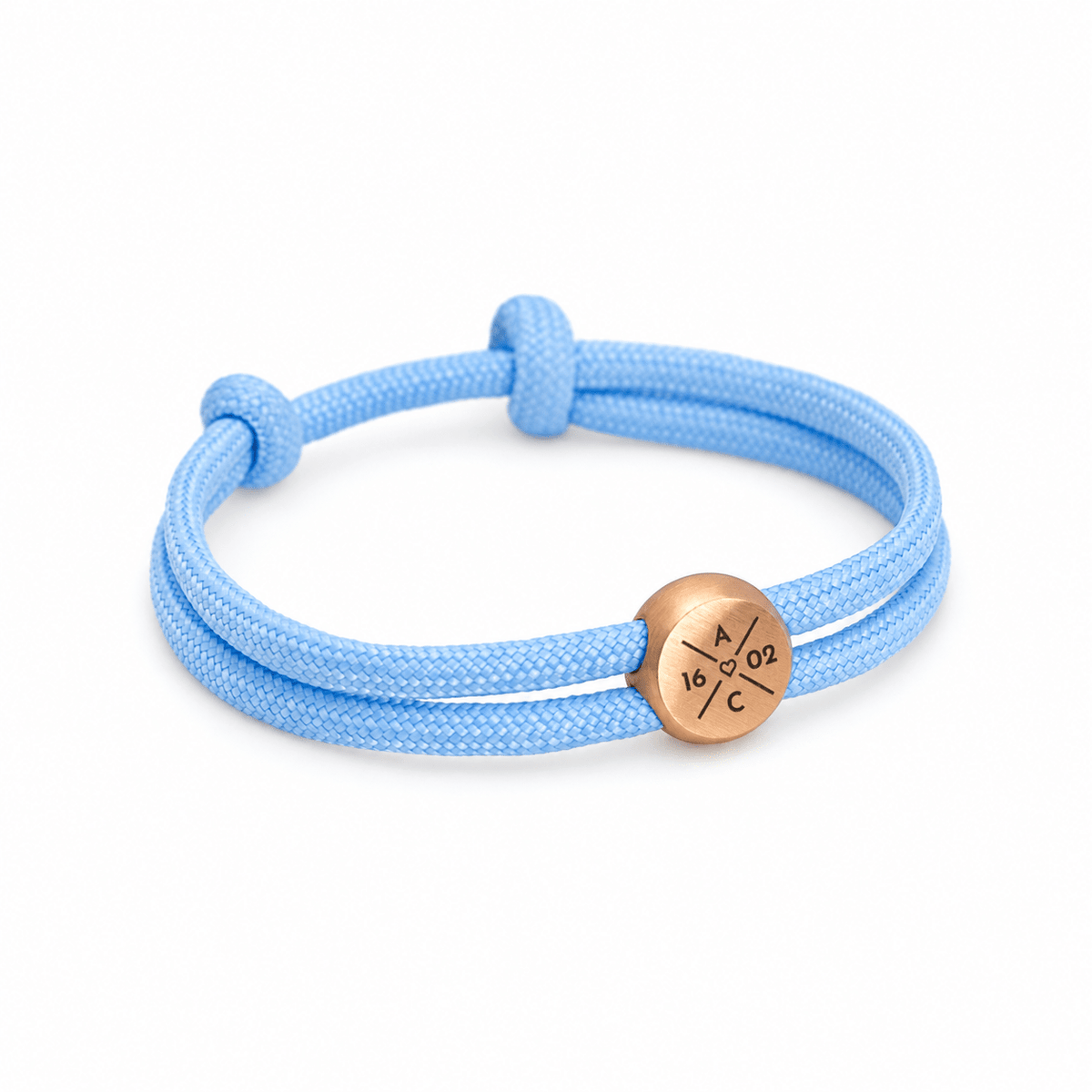 Segeltau Disc Armband mit Gravur - OTANTO