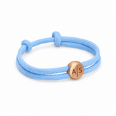 Segeltau Disc Armband mit zwei Initialen - OTANTO