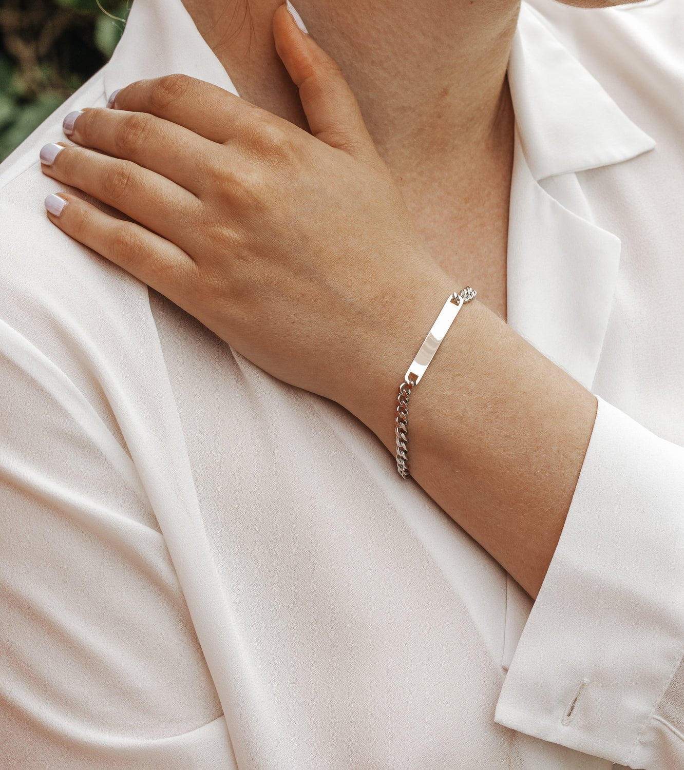 Silber Armband mit Gravur - Otanto